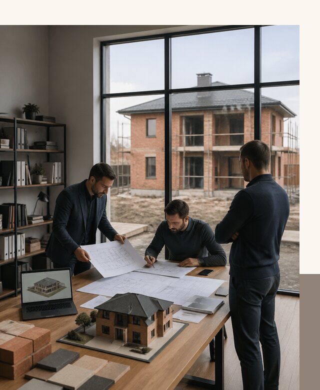 Проектирование двухэтажных кирпичных домов в Котельниках